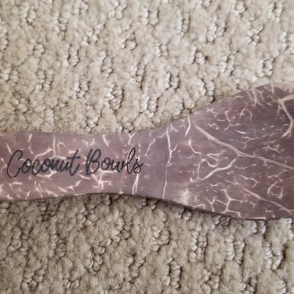 **NWOT** The Original Coconut Bowl with Spoon - Picture 4 of 5